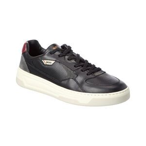 Hugo Boss Baltimore Leather Sneaker, Black